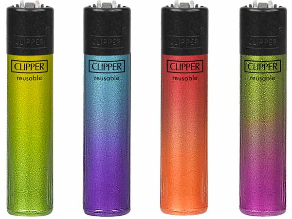 Encendedores Clipper Crystal Gradient